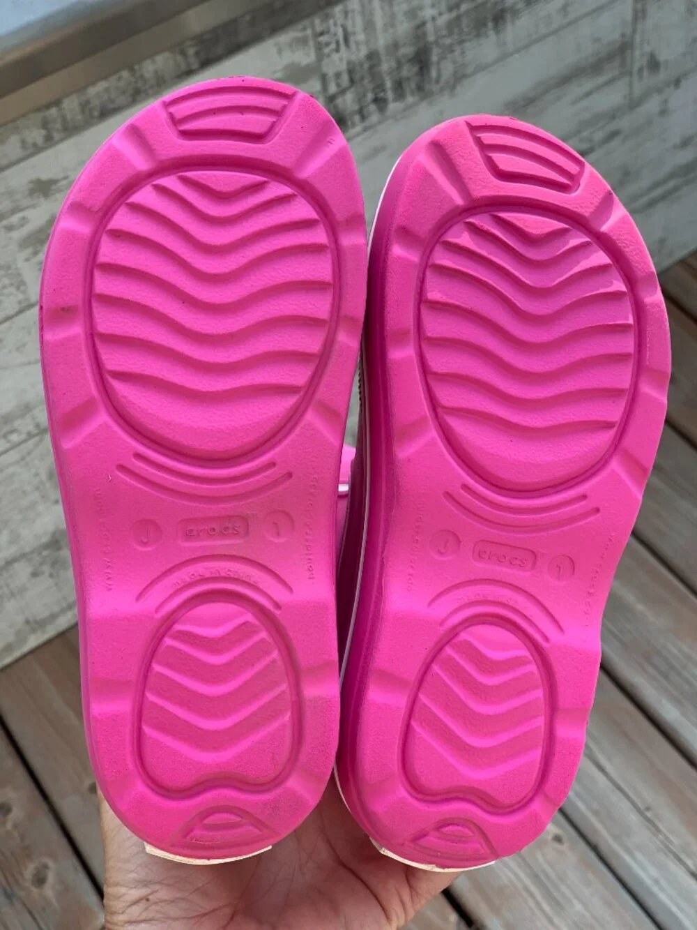 CROCS rain boots